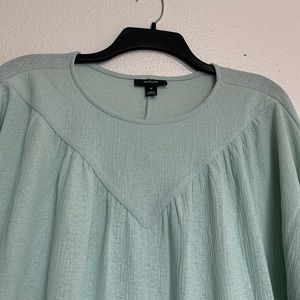 Alfani Color Green Pastel Blouse Size XL
